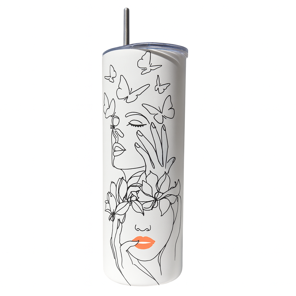 Be Savage Not Average Minimalist Tumbler Confidence & Sass
